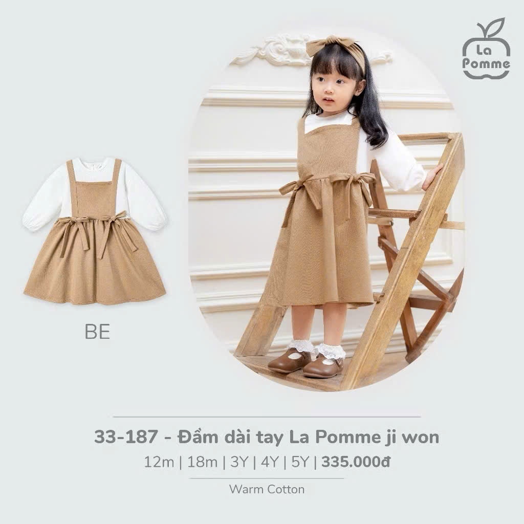 La Pomme Đầm dài tay La Pomme Little sarang - Đầm dài tay Ji won