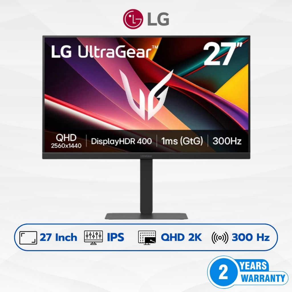 MÀN HÌNH GAMING LG ULTRAGEAR 27G640A 27" 2K QHD IPS 300HZ 1MS - BẢO HÀNH 2 NĂM TOÀN QUỐC