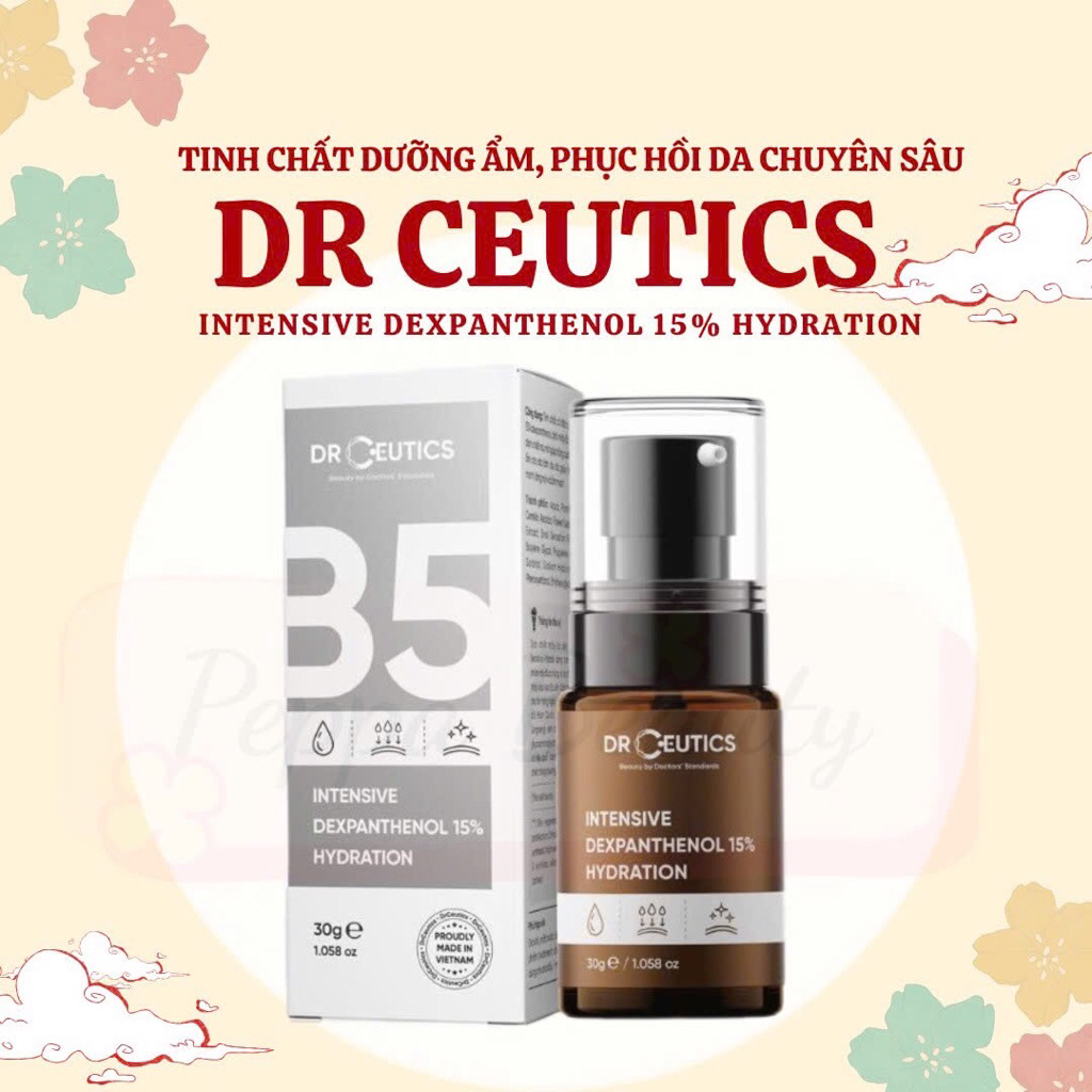 Serum B5 15% DR CEUTICS - Intensive Dexpanthenol 15% Hydration Phục Hồi Cho Da Treatment,Da Khô
