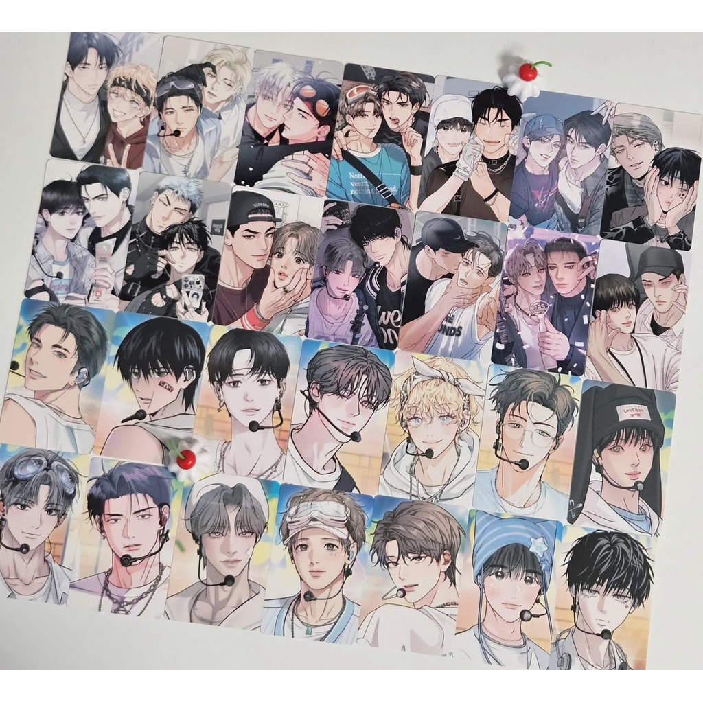 [Lucky Box] Boylove hộp quà may mắn card BL chính hãng Lucky box Manhwa Lezhin Jinx Potn Backlight B