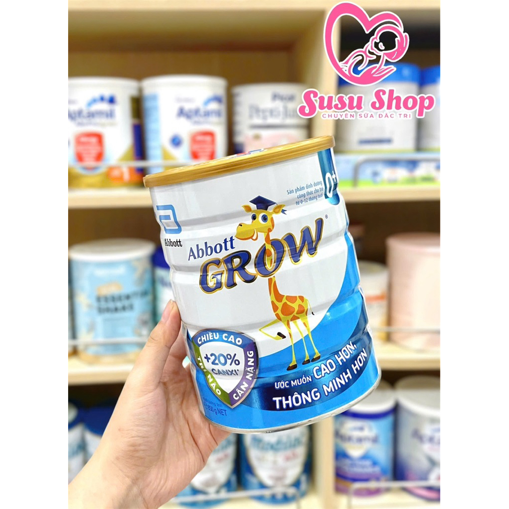 SỮA ABBOTT GROW 0+ – HỖ TRỢ CHIỀU CAO & PHÁT TRIỂN TRÍ NÃO CHO BÉ 0–12 THÁNG