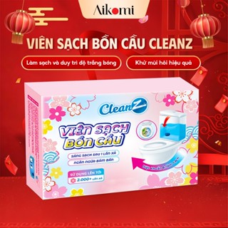  Viên thả bồn cầu CleanZ viên sạch bồn cầu khử mùi chai tẩy bồn cầu thế hệ mới tẩy sạch mảng bám diệt vi khuẩn toilet 
