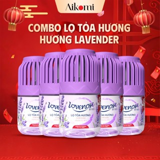  Combo Lọ tỏa hương Lovenose hương Lavender thơm tự nhiên dễ chịu khử mùi sáp thơm phòng thế hệ mới 45 ngày 
