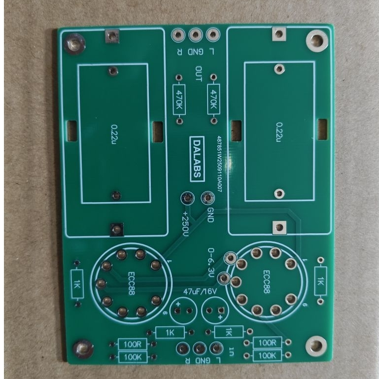 H09 Mạch đệm tín hiệu SRPP cho đèn 09 chân