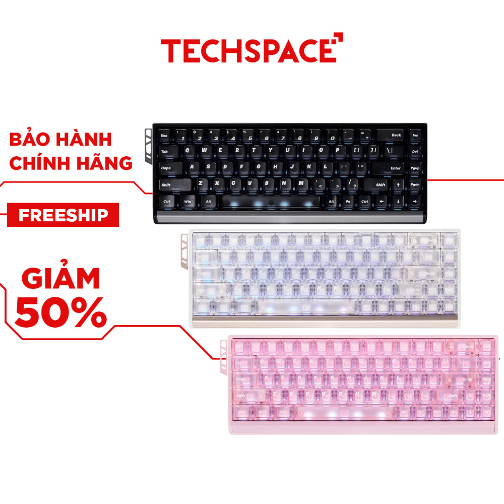 Bàn Phím HE ATK 68RX (ATK68 RX) - Bàn Phím Rapid Trigger HE - Polling Rate 8K - RT 0,001mm - Techspa