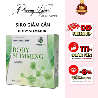 [MUA 1 TẶNG 1 QUÀ] Giảm cân Siro Body Slimming giảm mỡ máu, thanh nhiệt, mát gan Hộp 20 Gói