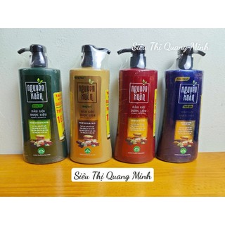  Chai Dầu Gội Dược Liệu Nguyên Xuân 400g - 520g KM Thêm 10% 