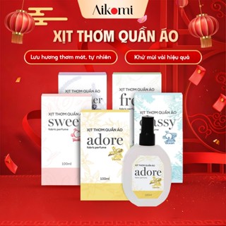  Xịt thơm quần áo Lovenose chiết xuất tinh dầu thiên nhiên thơm mát khửi mùi hôi và mang lại hương thơm lâu dài 