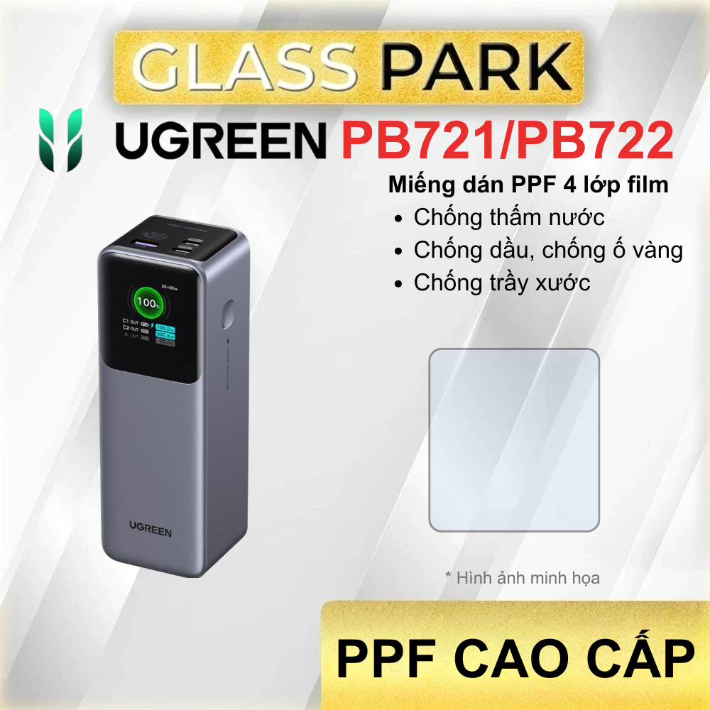 Miếng dán PPF 4 lớp film bảo vệ Ugreen PB721/PB722 cao cấp, bền bì, chống trầy xước