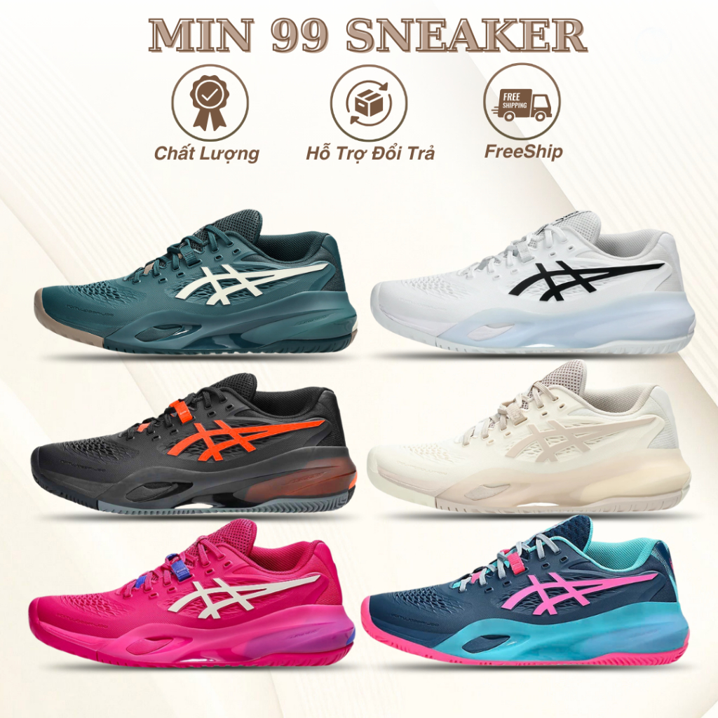 Giày Thể Thao GEL-RESOLUTION X Full Các Phối Màu Bản Chuẩn Đế Ma Sát Chống Trơn Trượt