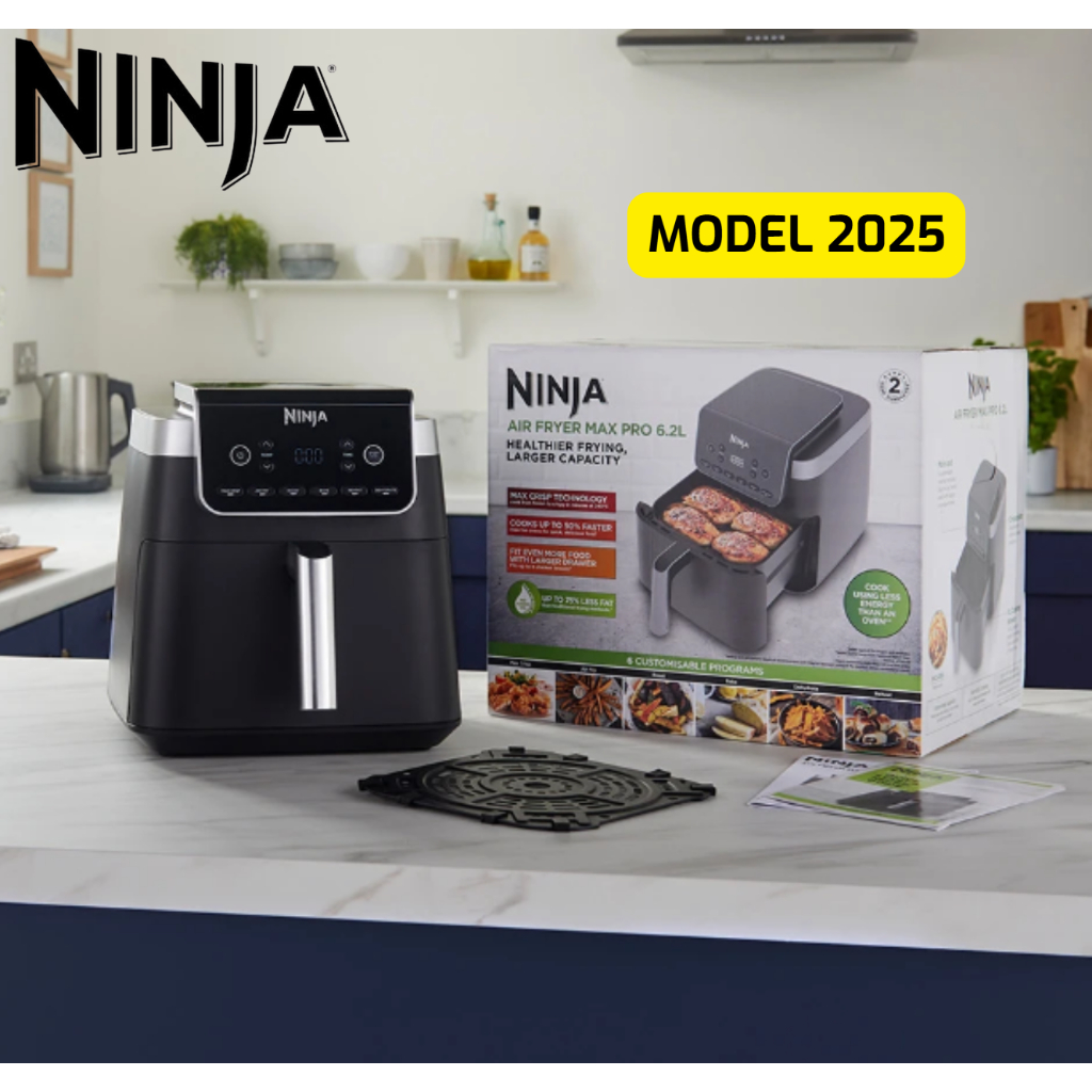 NỒI CHIÊN KHÔNG DẦU NINJA AIR FRYER MAX PRO 6.2L ,BẢO HÀNH 12 THÁNG