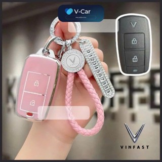  Ốp chìa khóa xe điện Vinfast VF3 chất liệu TPU chống xước chống nước bền đẹp 