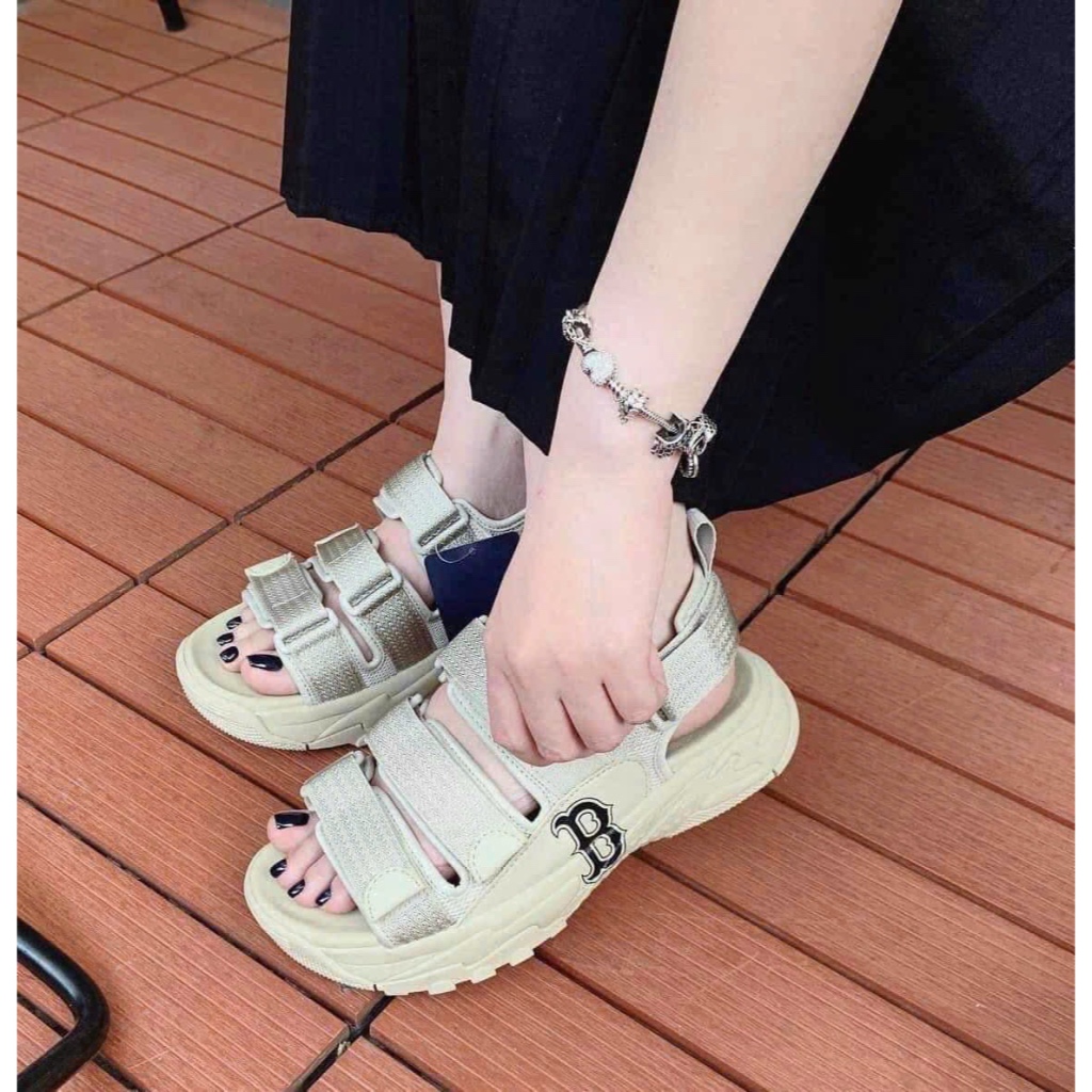 [ CHÍNH HÃNG ] SANDAL MLB DÂY DÙ B BE - DÉP MLB CHUNKY MASK SANDALS TRIPLE