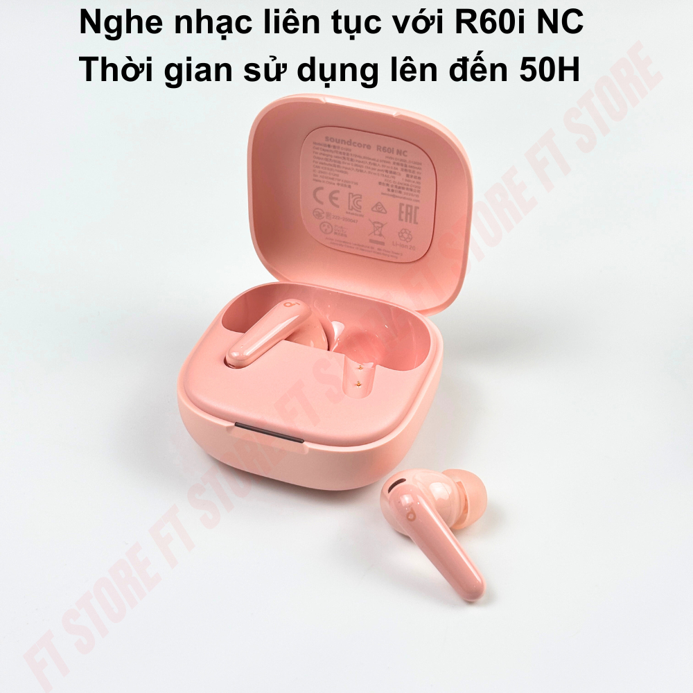Tai nghe bluetooth Anker Soundcore D1202 R60i NC chống ồn ANC Chống nước và bụi IP55, phát nhạc 50H | BigBuy360 - bigbuy360.vn