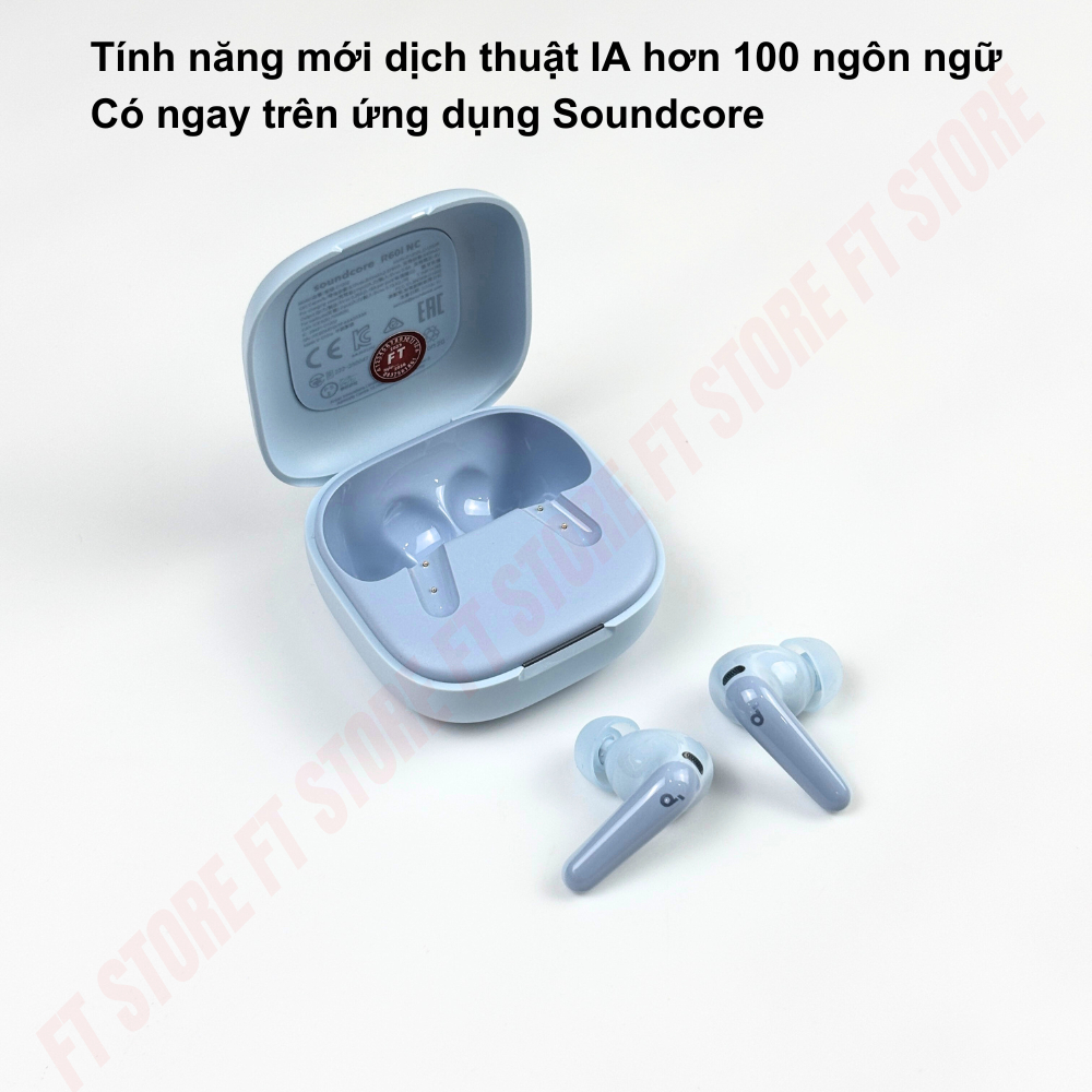Tai nghe bluetooth Anker Soundcore D1202 R60i NC chống ồn ANC Chống nước và bụi IP55, phát nhạc 50H | BigBuy360 - bigbuy360.vn