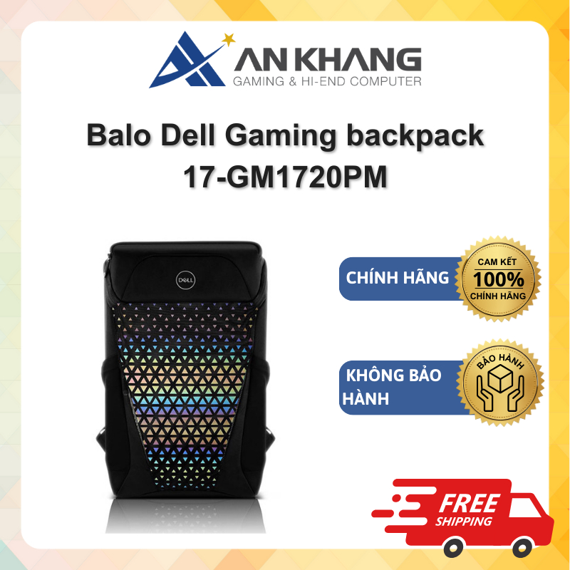 Balo Dell Gaming backpack 17-GM1720PM PKBT148 Chính hãng