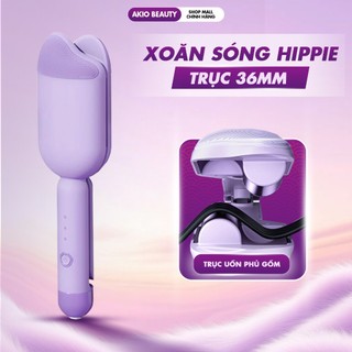  Máy xoăn sóng nước Hippie Size 36mm AKIO BEAUTY màn hình LCD điều chỉnh 