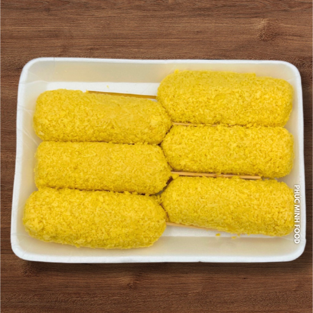 Xúc Xích Hotdog Phô Mai Hàn Quốc Siêu Ngon Khay 6 Que