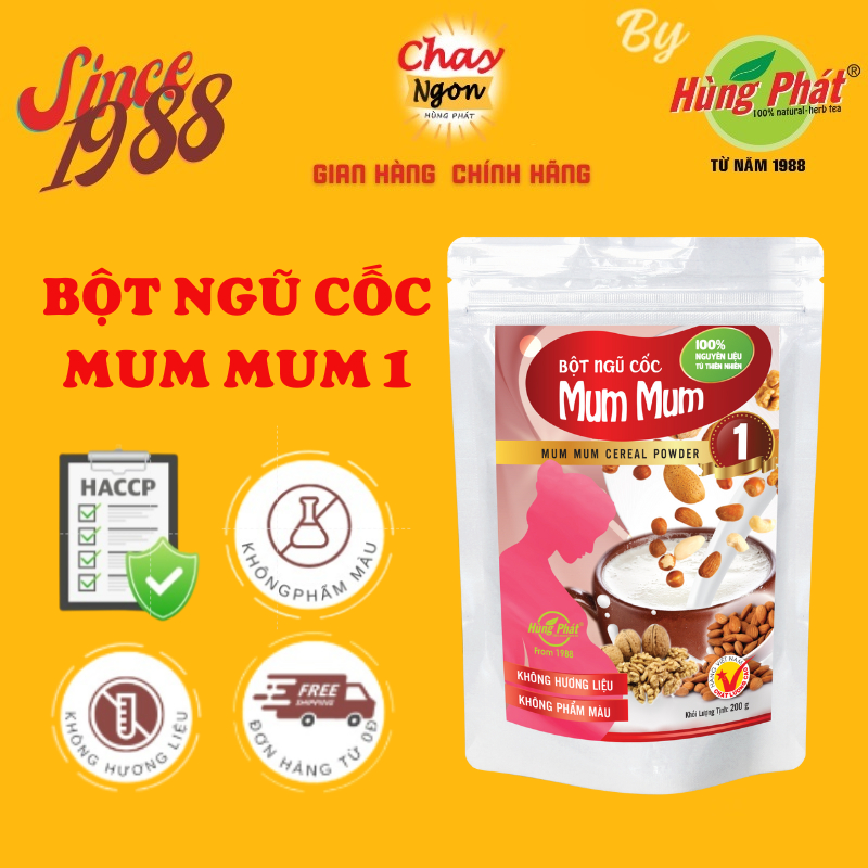 Bột Ngũ Cốc Mum Mum 1 - Thương Hiệu Hùng Phát