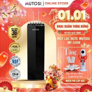  Máy Lọc Nước Ion Kiềm Hydrogen Mutosi MP-S98H. 2 Vòi 4 Chế Độ Nước Hệ Lõi Extra Miễn Phí Lắp Đặt 