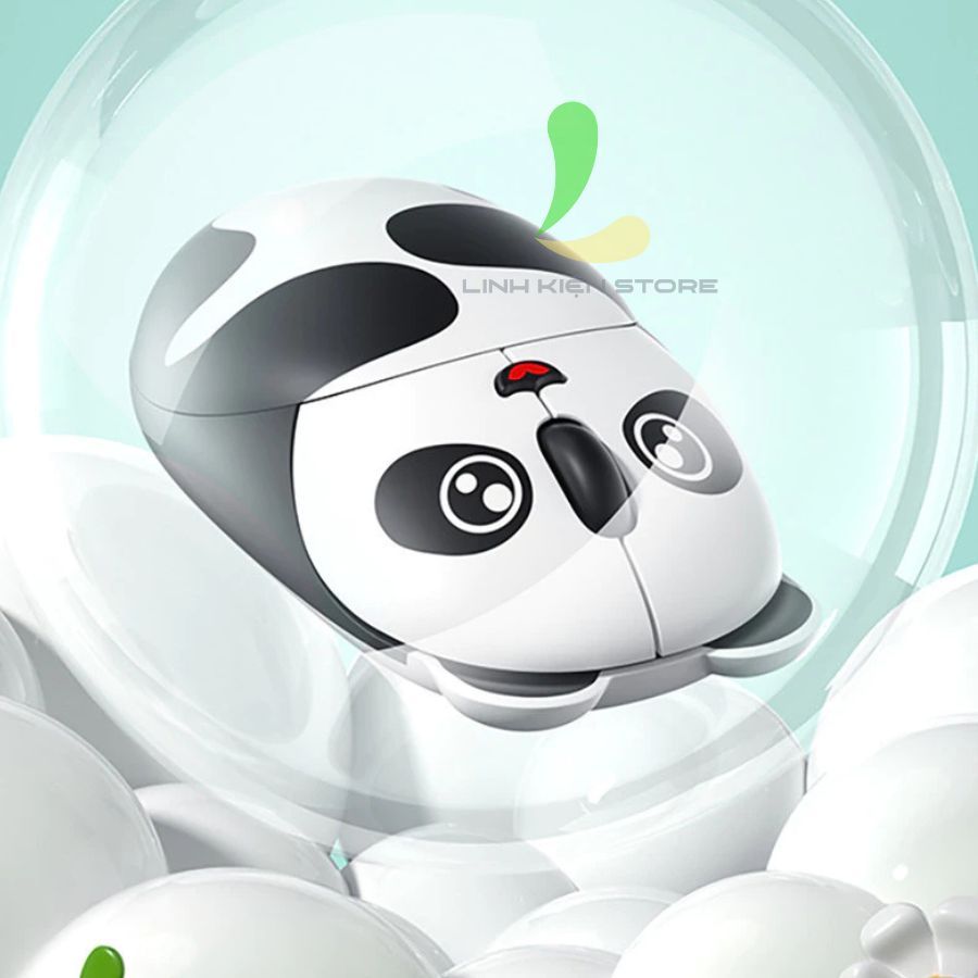 Chuột HOSAN Free Wolf M36 Kết Nối Bluetooth Thiết Kế Gấu Trúc Dễ Thương Nhỏ Gọn | BigBuy360 - bigbuy360.vn