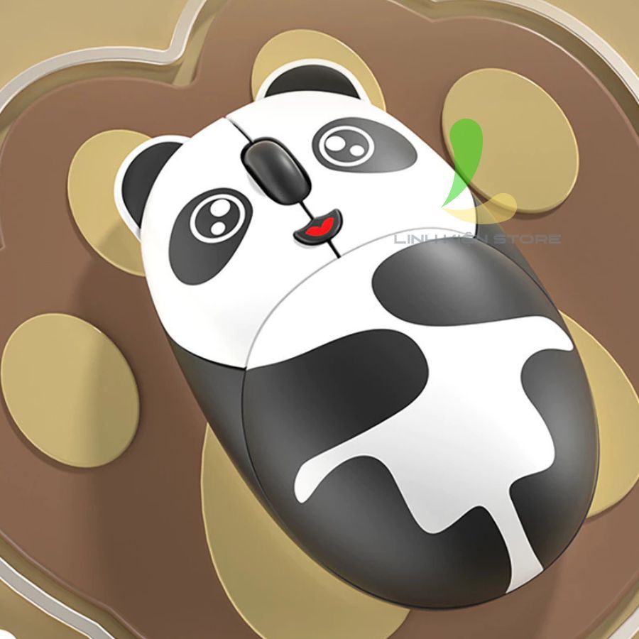 Chuột HOSAN Free Wolf M36 Kết Nối Bluetooth Thiết Kế Gấu Trúc Dễ Thương Nhỏ Gọn | BigBuy360 - bigbuy360.vn