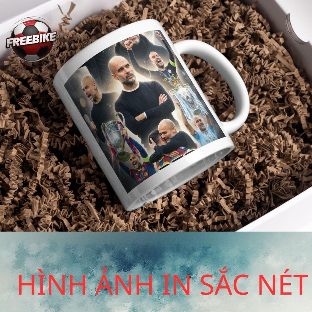 LY SỨ IN CAO CẤP HÌNH PEP GUARDIOLA