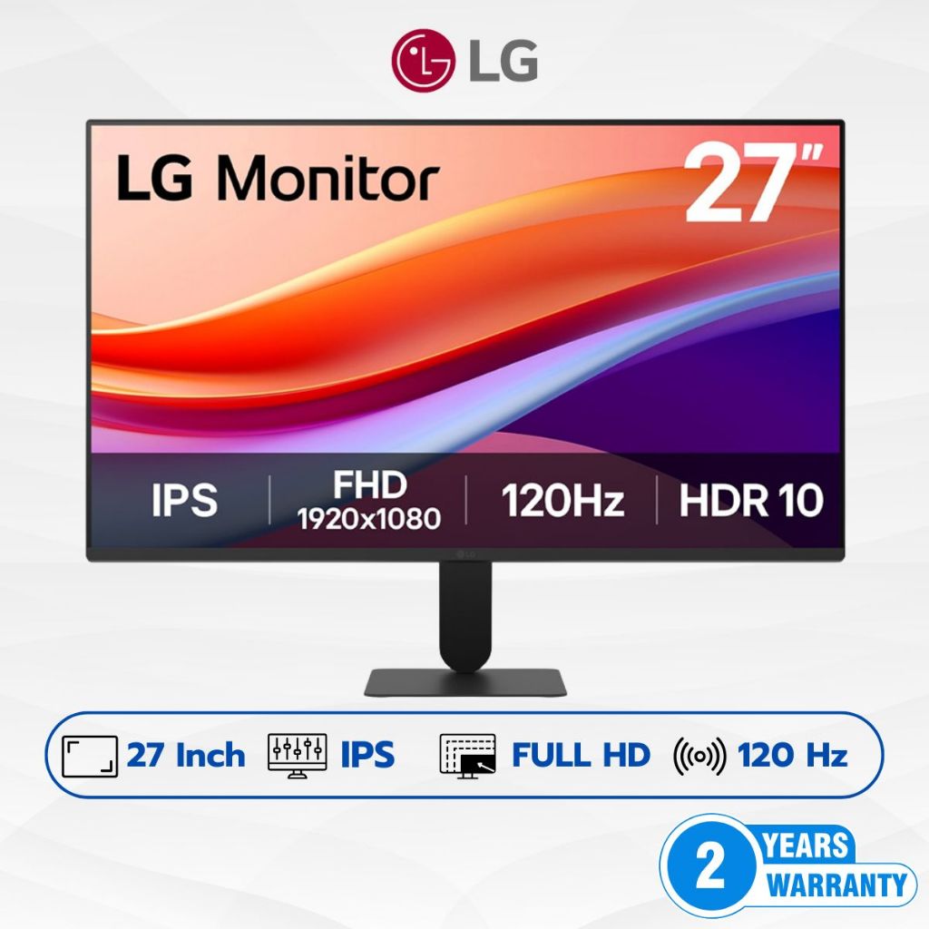 MÀN HÌNH MÁY TÍNH LG 27U411A 27" FHD IPS 120HZ 5MS - BẢO HÀNH 2 NĂM TOÀN QUỐC