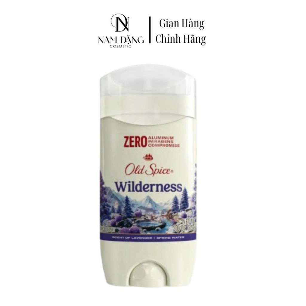 Sáp Khử Mùi Old Spice Wilderness With Lavender Deodorant 85g