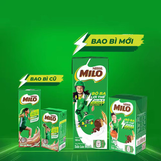 thùng 48 hộp thức uống lúa mạch Milo 180ml