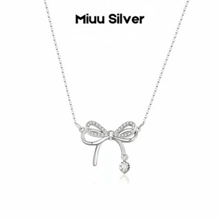  Dây chuyền bạc Miuu Silver vòng cổ nữ Amelia 