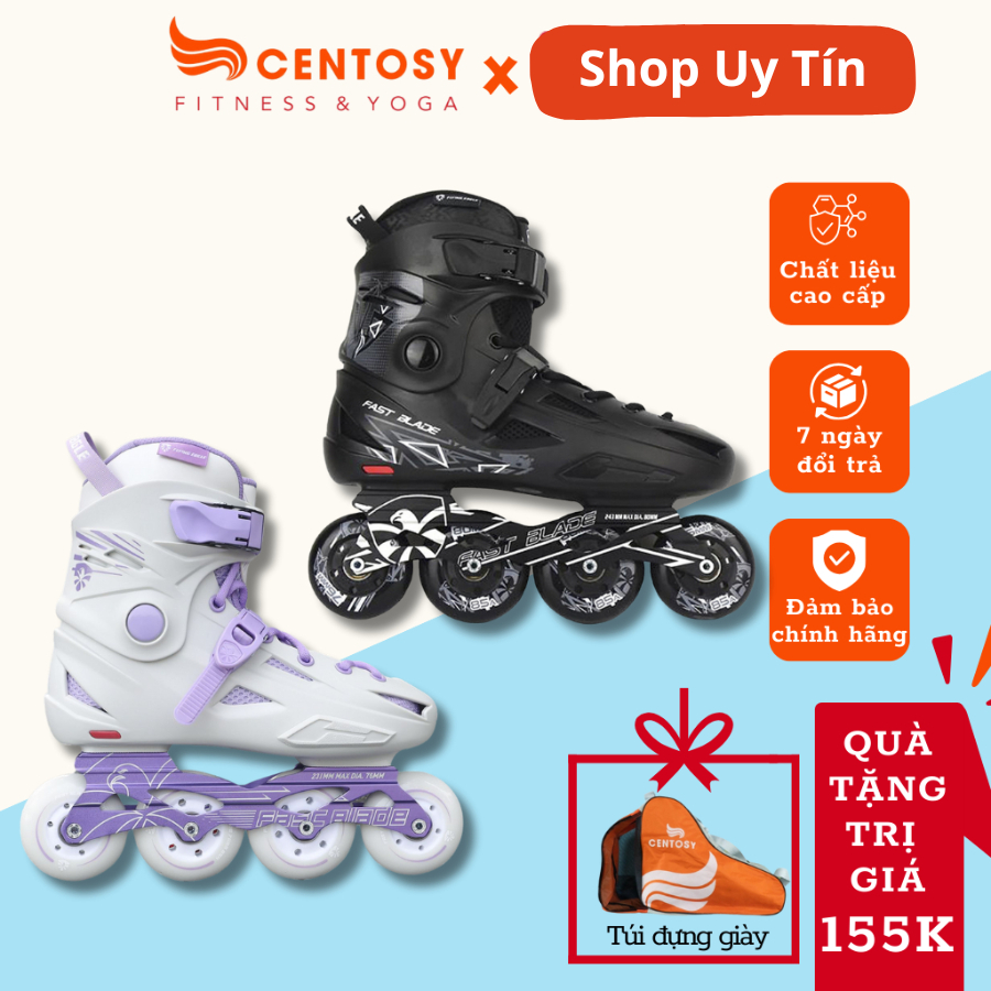 Giày Patin Người Lớn [Centosy] Flying Eagle FBS AVIAN - Form Nhựa, Frame Hợp Kim Chắc Chắn