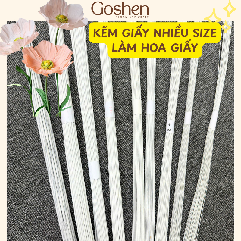 Kẽm Giấy Làm Hoa Thủ Công