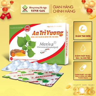 Viên uống An Trĩ Vương hỗ trợ Cải Thiện Táo Bón, Bệnh Trĩ (Dùng được cho Phụ Nữ Mang Thai) hộp 30v