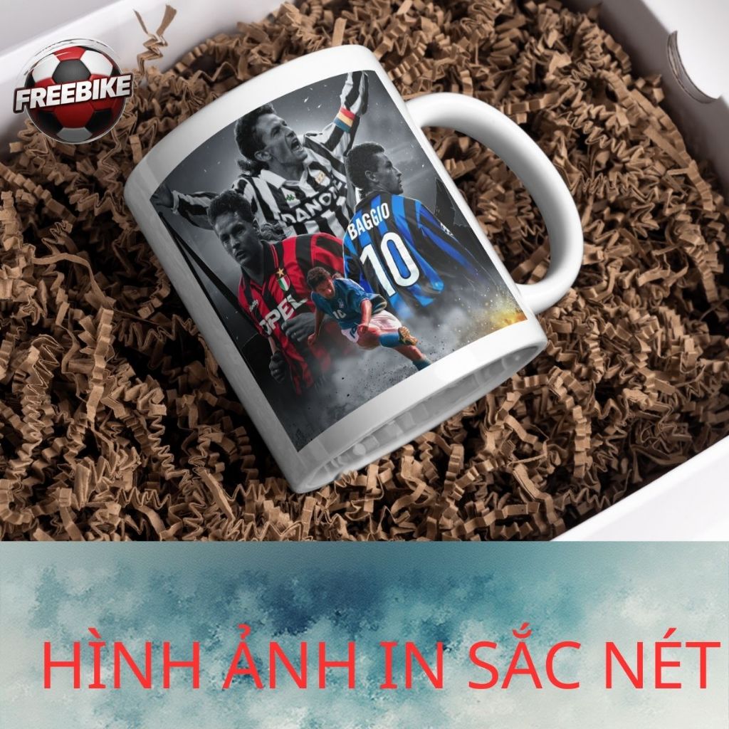 LY SỨ IN CAO CẤP HÌNH ROBERTO BAGGIO MẪU 2