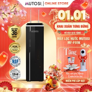  Máy Lọc Nước Điện Giải 3 Tấm Điện Cực Công Nghệ Mới Mutosi MP-P89K 5 Chế Độ Có UV Led Diệt Khuẩn 