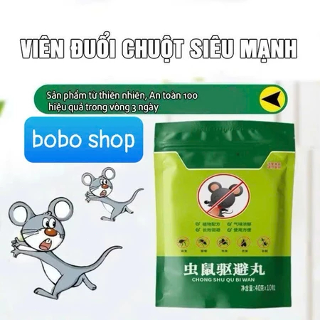 【An Toàn Tuyệt Đối】Viên Đuổi Chuột Thảo Dược & Long Não - Đuổi Chuột Siêu Mạnh, Hiệu Quả 3-6 Tháng, Không Mùi Hôi, An To