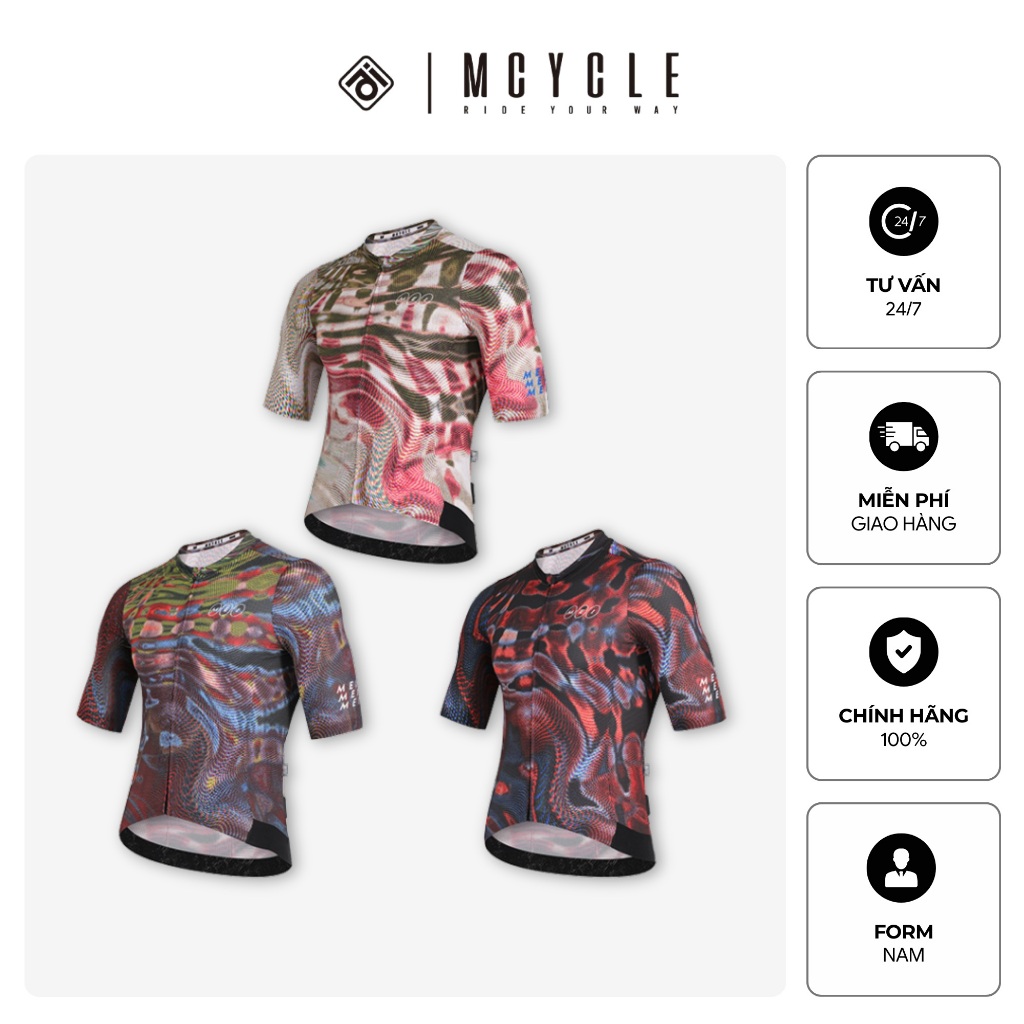 Áo ngắn tay nam MY370 chính hãng Mcycle - Thoáng khí hút ẩm cực tốt