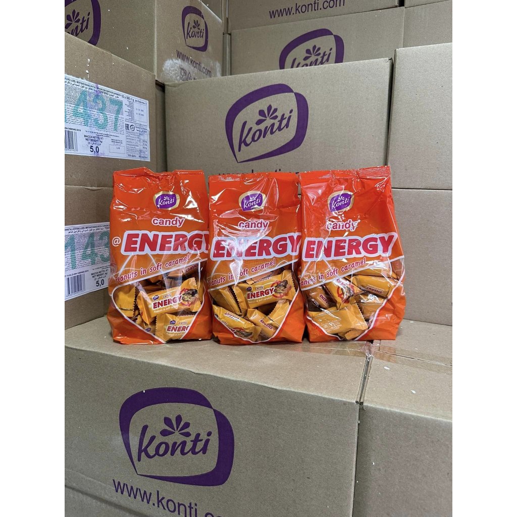 Kẹo Energy Candy Carmen mềm Đậu Phộng