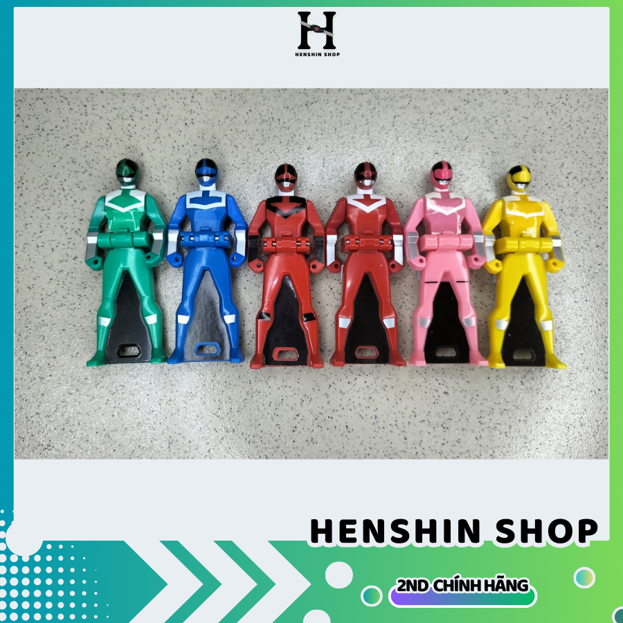 [Hiếm] Ranger key gokai chìa khoá biên thân siêu nhân hải tặc chiến đội Time Ranger