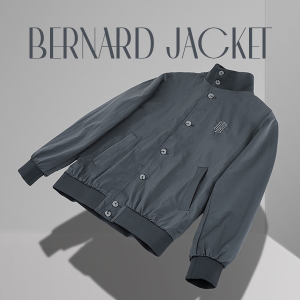 Áo Khoác Gió 2 Lớp TORANO BERNARD JACKET Cổ Cao, Thêu Logo Ngực, Cản Gió, Giữ Ấm, Phong Cách Nam Tín