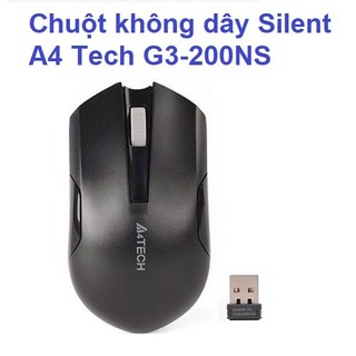Chuột không dây A4Tech WIRELESS ( G3-280A, G3-280NS , G3-200NS ) Màu Đen