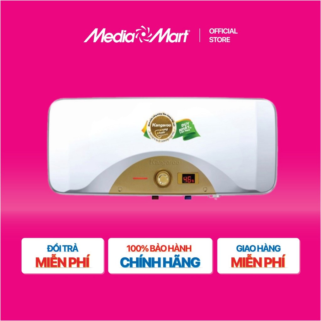 [MEDIAMART] - Bình nóng lạnh 30L Kangaroo KG68A3 - FREESHIP,Bảo hànhchínhhãng