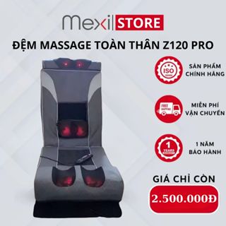  Đệm Massage Toàn Thân Z120 Pro Có Bi Xoay Lưng Cao Cấp Nệm Thảm Massage Chân Lưng Và Cột Sống Thế Hệ Mới 
