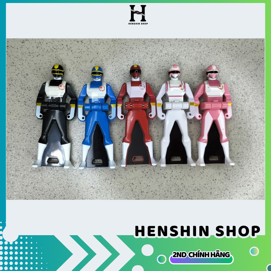 [Hiếm] Ranger key gokai chìa khoá biên thân siêu nhân hải tặc chiến đội Changeman