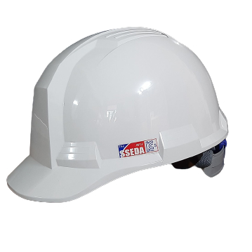 Nón bảo hộ lao động kiểu SSEDA 4 nhựa ABS cách điện nhiều màu - Lòng nón có mốp xốp