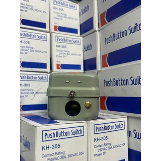 Công tắc nhấn giữ ON OFF 3 pha KH-201, KH-305
