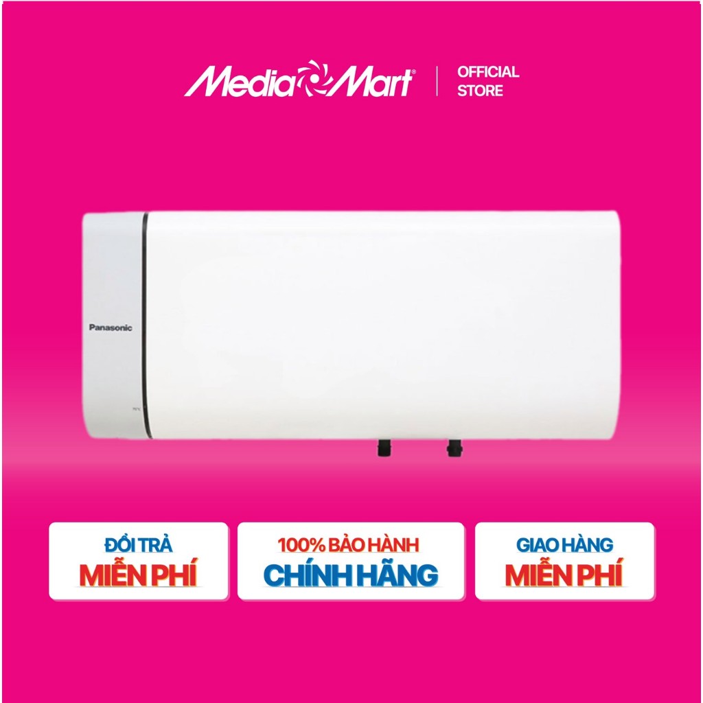 Miễn phí Ship - Bình nóng lạnh Panasonic Kiểu Ngang 20 Lít  DH-20HAMVW/20HBMVW- M - Bảo hành chính h