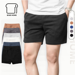  Quần short thể thao nam bản rộng BAMIHOME chất vải nỉ chân cua khô thoáng không lai thoải mái QN09 