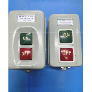 Công tắc nhấn giữ ON OFF 3 pha KH-201, KH-305